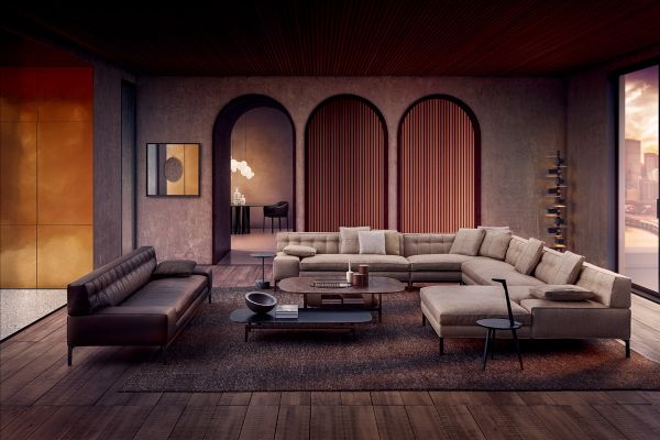 Volage Ex-S Sofa Cassina